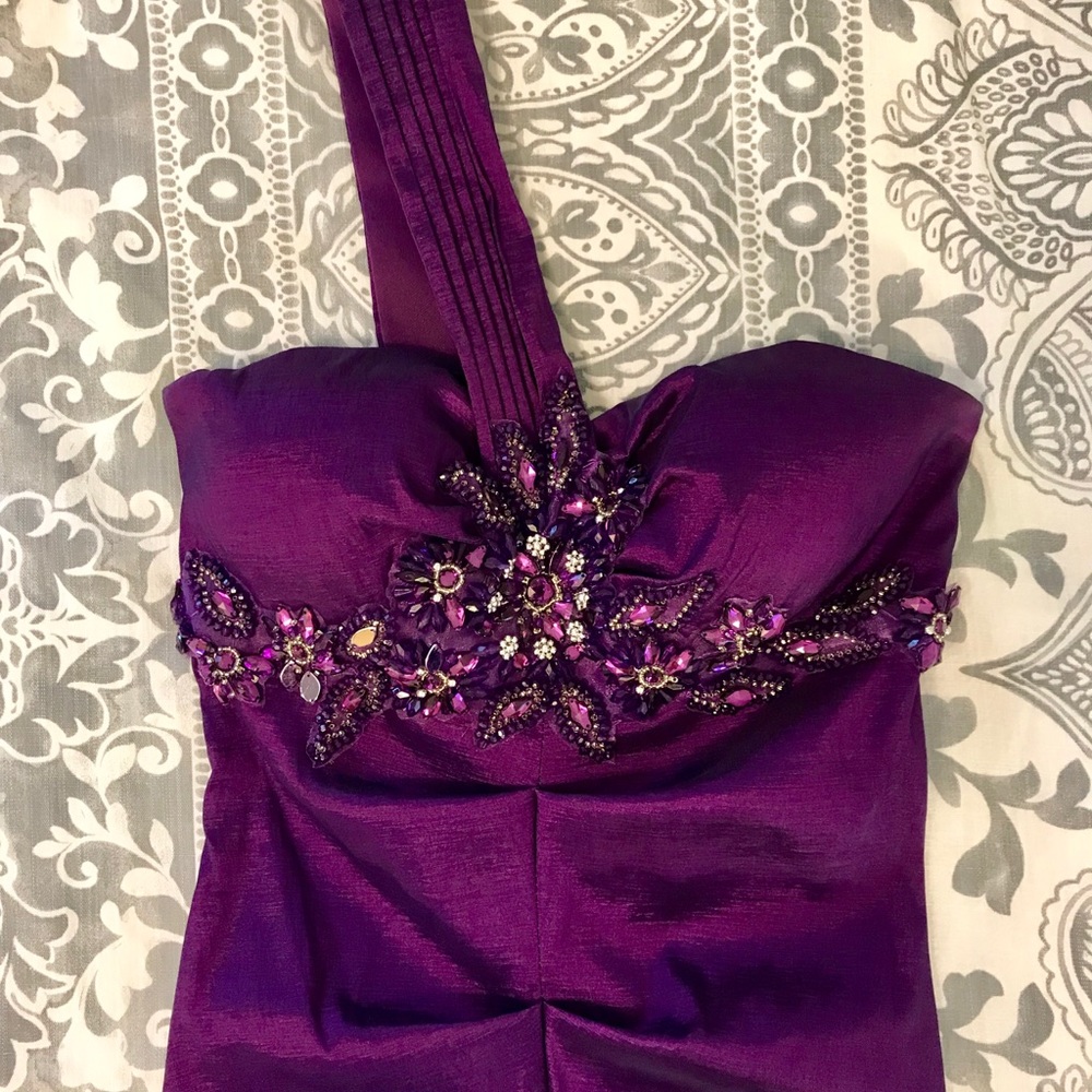 Purple Formal Mermaid Gown